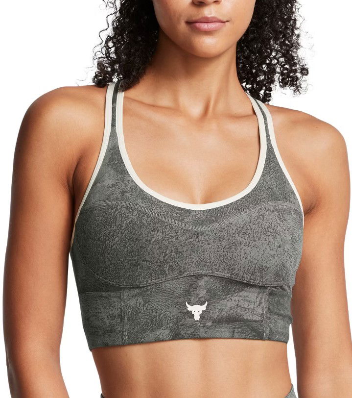 Behå Under Armour Infinity Print Bra Grön | 1384161-709