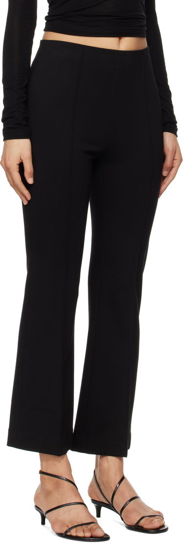 Byxor rag & bone Rag & Bone Irina Ponte Slim Fit Kick Flare Trousers Svart | WAC25S7003D803, 1
