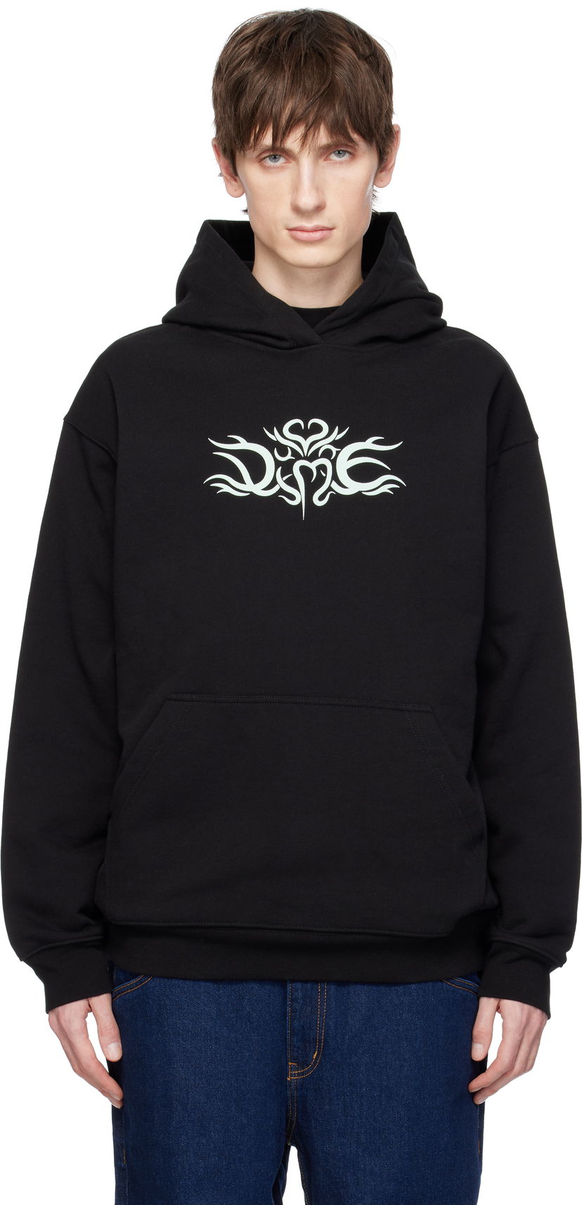 Sweatshirt Dime Dime Baby Fresh Hoodie Svart | DIMESP2543BLK