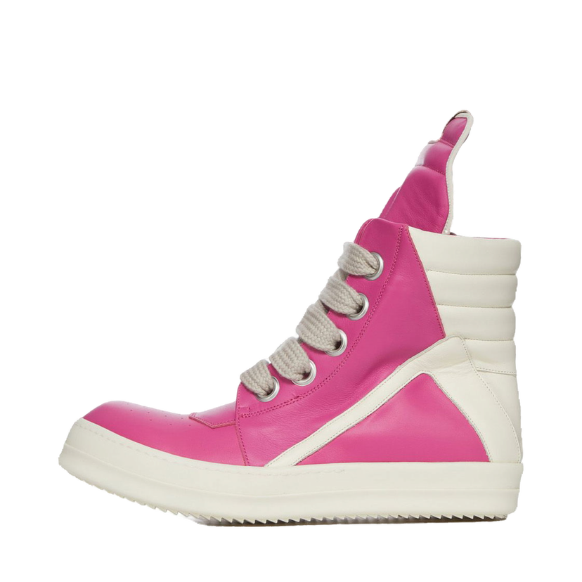 Sneakers och skor Rick Owens Geobasket Jumbo Lace W Rosa | RO01C5898LPOW2-1311