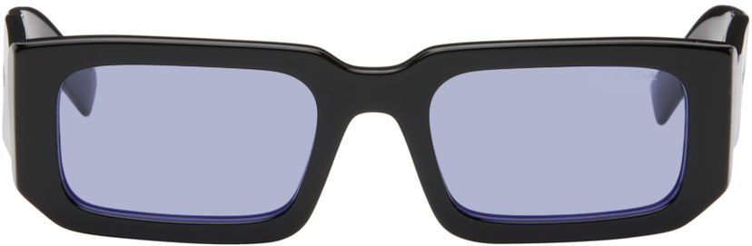 Solglasögon Prada Symbole Rectangular Sunglasses Svart | 0PR 06YS 02Z01O 8056597541787