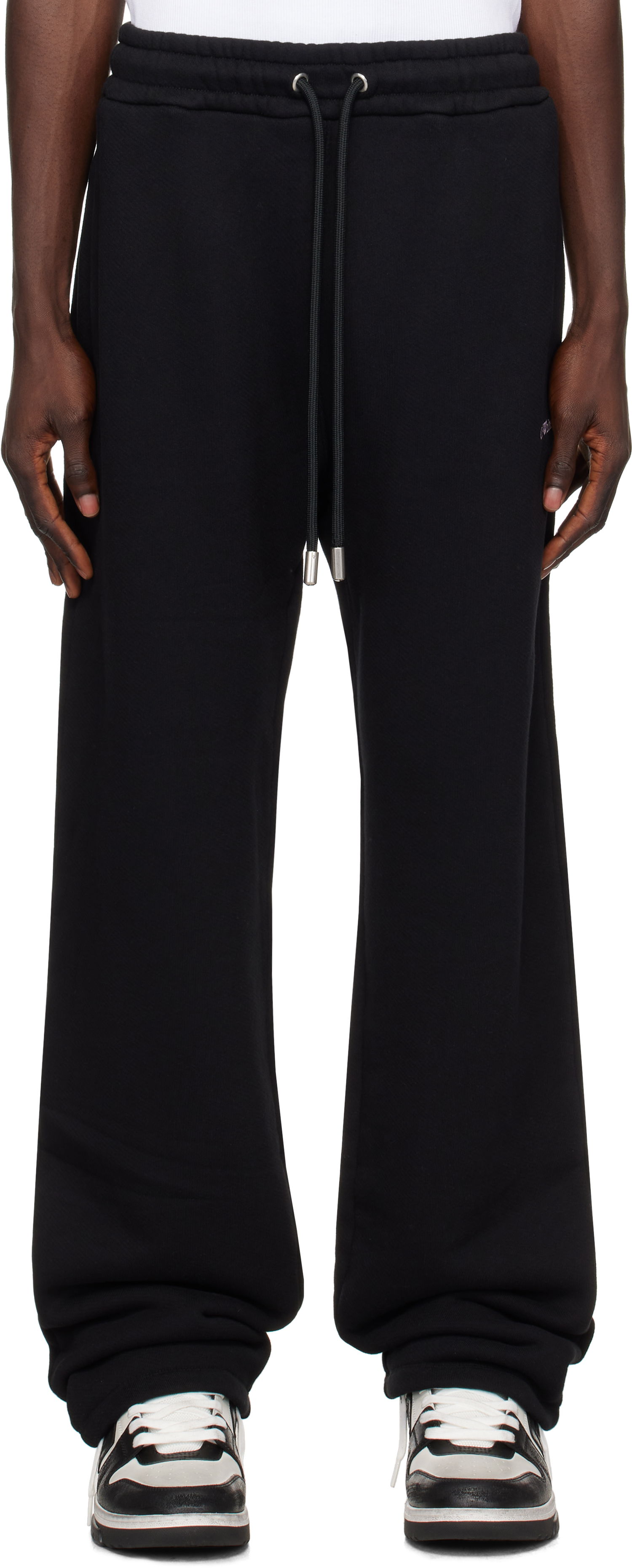 Träningsbyxor Off-White Vanish Arrow Sweatpants Svart | OMCH054F24FLE0091030, 0