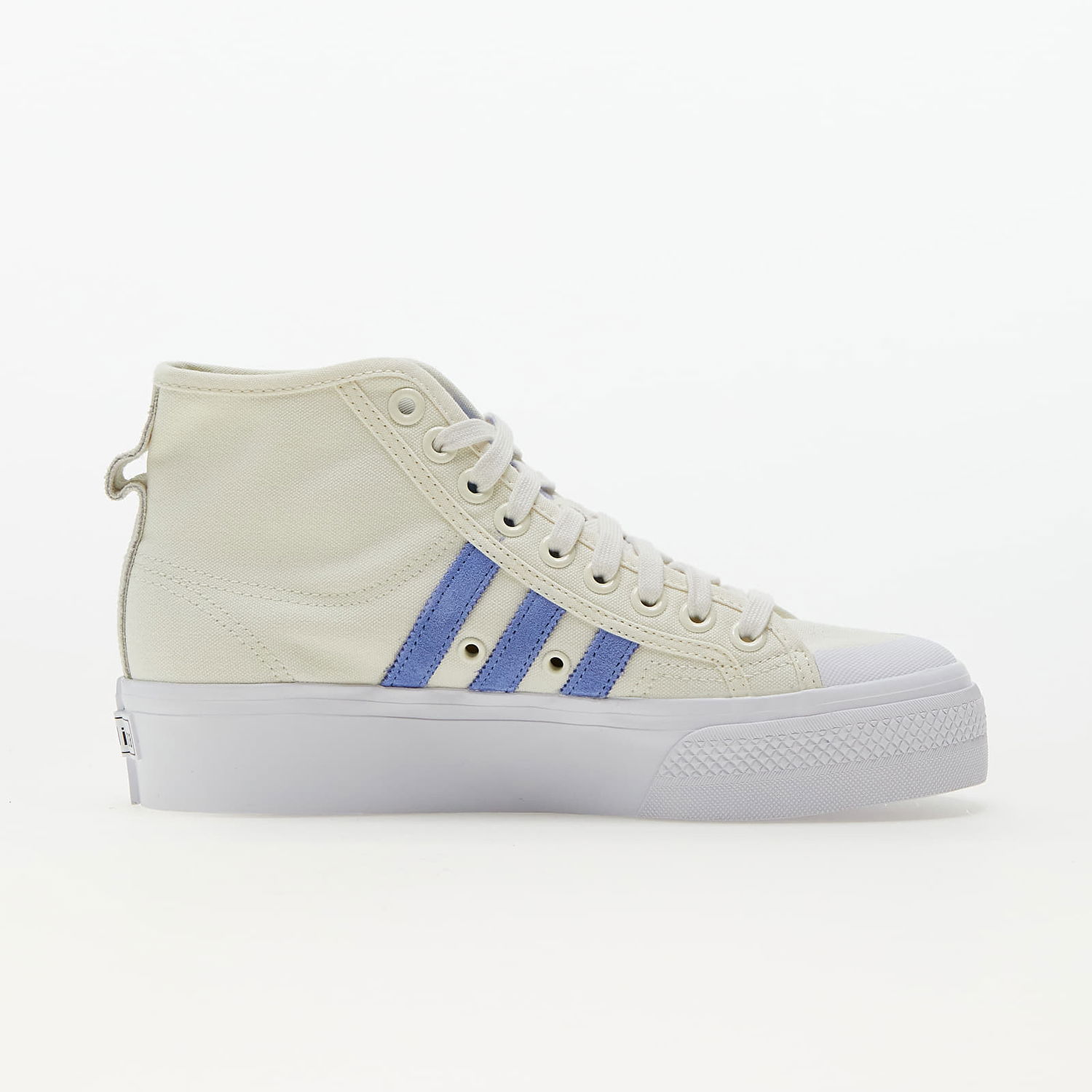 Sneakers och skor adidas Originals Nizza Platform Mid W Off White/ Blue Fusion/ Cloud White Vit | FZ6189, 1