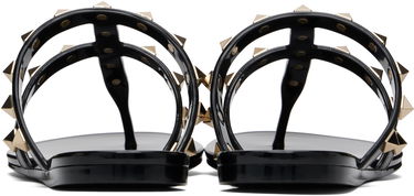 Skovård Valentino Valentino Garavani Rockstud Thong Sandals Beige | 6W2S0T84PVS, 4