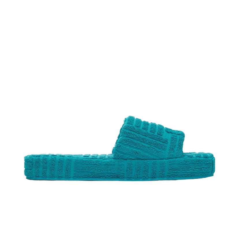 Sneakers och skor Bottega Veneta Resort Sponge Slides Turkos | 659139 V0VW0 4484