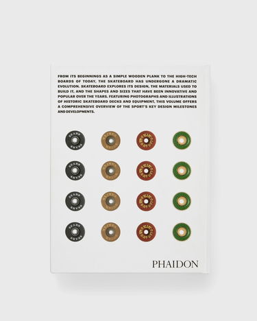 Bok och tidning Phaidon Skateboard by Jonathan Olivares Vit | 9781838667498, 1