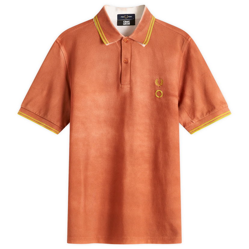 Polotröja Fred Perry Craig Green Tennis Polo Shirt, Size Large Orange | SM9150-Z38