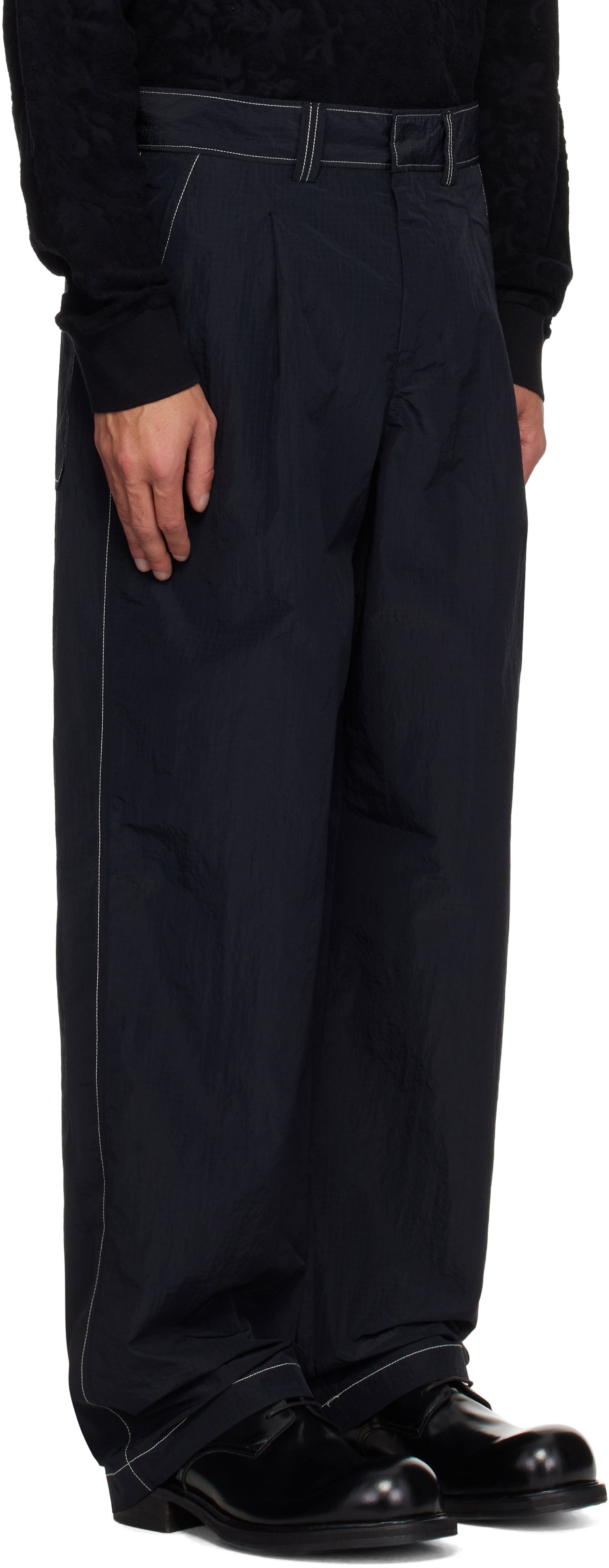 Byxor Soulland Soulland Aidan Trousers Svart | 51010-1307, 1