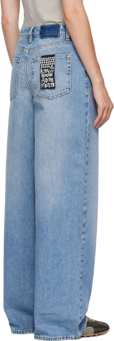 Jeans Ksubi Baggy Horizon Jeans Blå | WFA25DJ013, 2