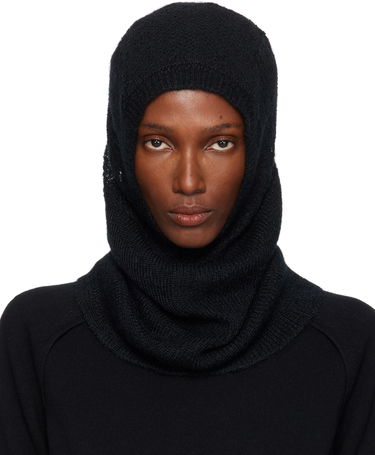 Hatt Ann Demeulemeester Ann Demeulemeester Vali Knit Balaclava Svart | 2520-W-HT08-KN070-099, 0