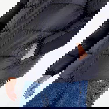 Pufferjacka Tommy Hilfiger Tonal Panel Puffer Jacket Svart | DM0DM15121 BDS, 3