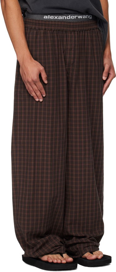 Byxor Alexander Wang Alexander Wang Relaxed Trousers Blå | 6WC3254885, 4