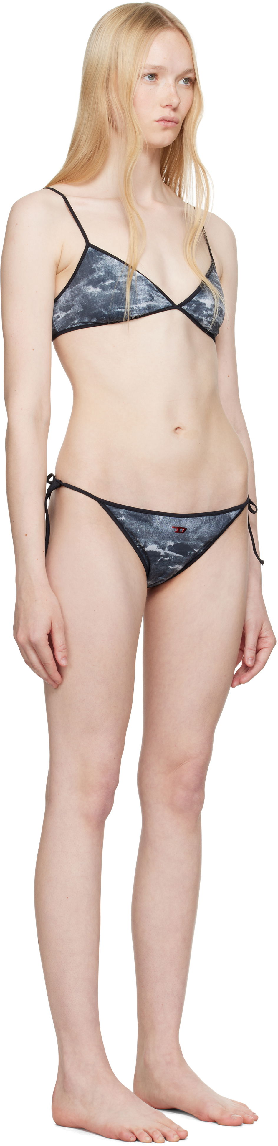 Badkläder Diesel Diesel Cloud-D-Pop & Elsa-D-Pop Bikini Set Grå | A17494 0BLBN/A17525 0BLBN, 1