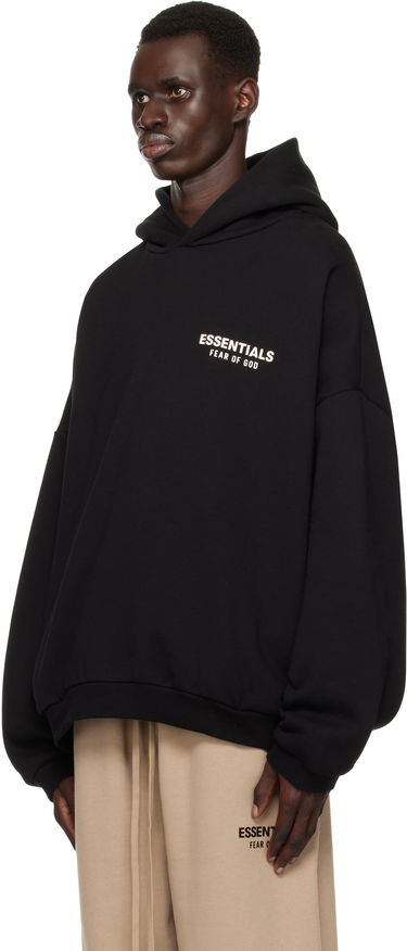 Sweatshirt Fear of God Fear of God ESSENTIALS Fleece Hoodie Svart | 192HO246250F, 3