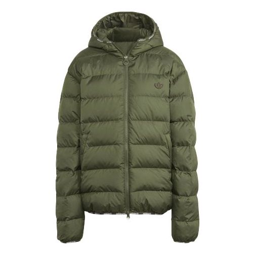 Pufferjacka adidas Originals Reversible Down Jacket Grön | GE1300