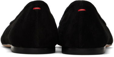 Kläder Aeyde Aeyde Delfina Suede Ballerina Flats Svart | A11-FL-MNLR08FL17-SS24-800-017, 1