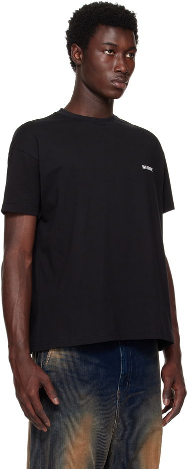 T-shirt We11done We11done Patch T-Shirt Svart | WD-TT1-23-796-U-BK, 4