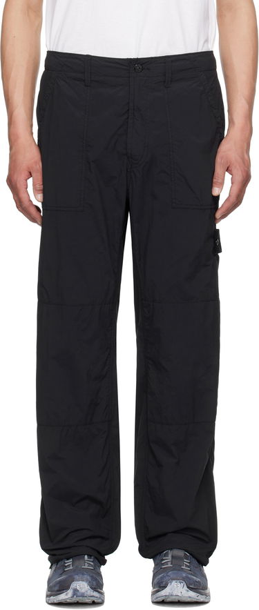 Cargo byxor Stone Island Stone Island Nylon Ghost Trousers Svart | K1S15 3100012 S00F6, 0