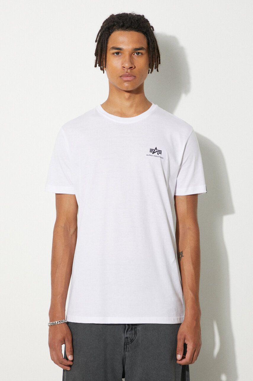 T-shirt Alpha Industries Backprint T-Shirt With Print Vit | 128507.09, 0