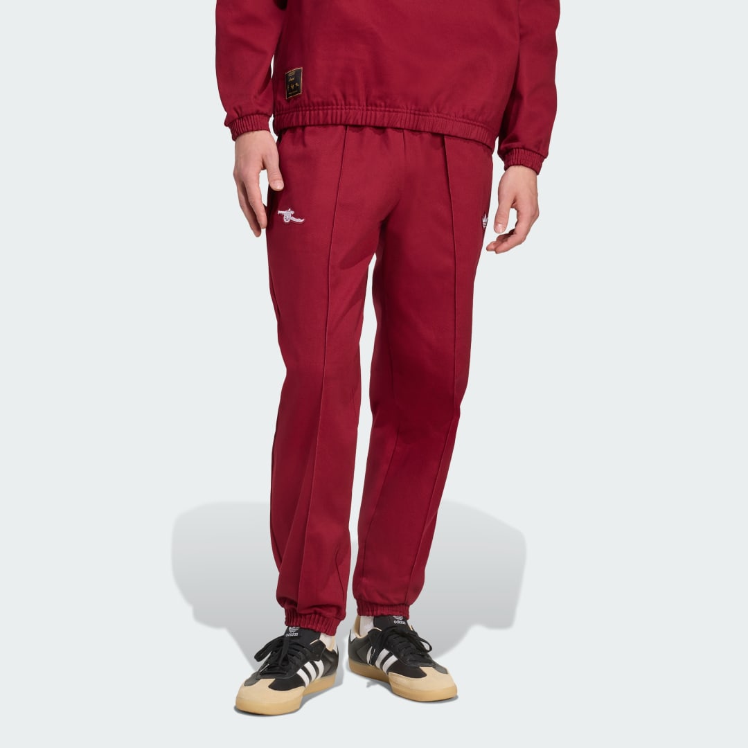 Byxor adidas Performance Arsenal Terrace Icons Pants Röd | KB1955, 0