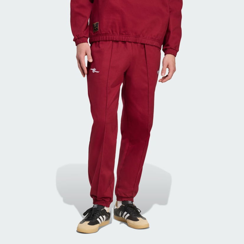 Byxor adidas Performance Arsenal Terrace Icons Pants Röd | KB1955