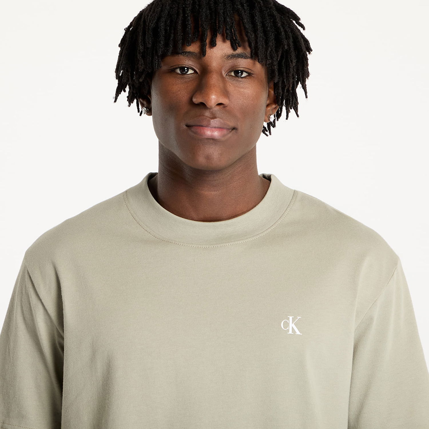 T-shirt CALVIN KLEIN Calvin Klein Jeans Painted T-Shirt Beige | J30J327523 PCZ, 1