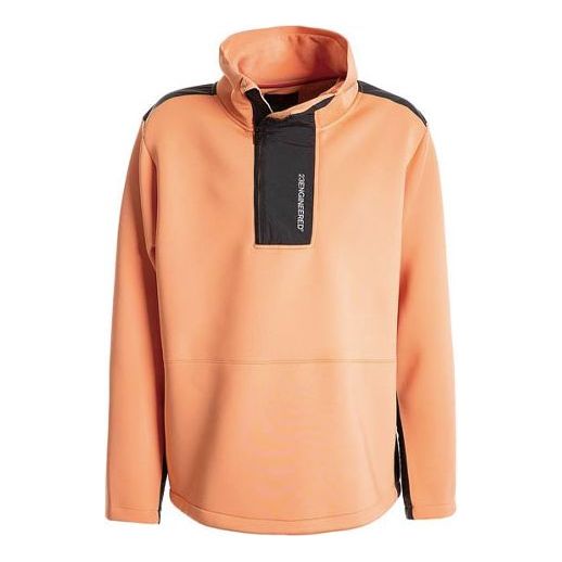 Sweater Jordan Jordan 23 Engineered Stand Collar Knit Half Zipper Orange | BQ5738-854, 0