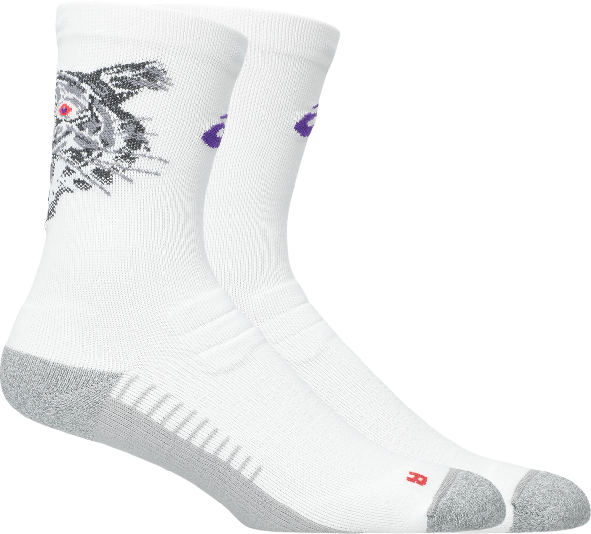 Strumpor Asics Performance Run Crew Socks Vit | 3013a976-105, 0