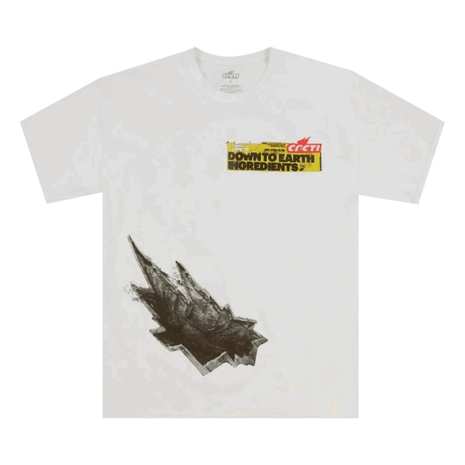T-shirt Cactus Jack by Travis Scott Brace For Impact Tee Vit | CACT SS13 WHIT, 0