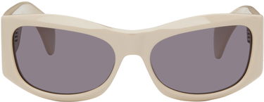 Solglasögon HELIOT EMIL Aether Rectangular Sunglasses Beige | HE_16_57_ST18, 0