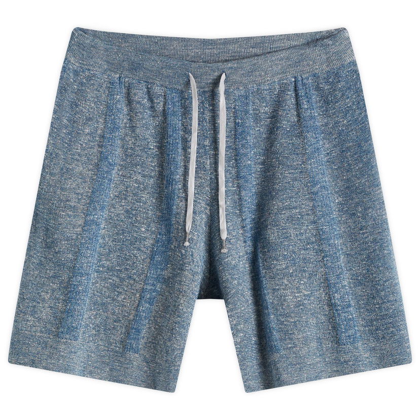 Shorts Maison Margiela Maison Margiela Knitted Stripe Shorts, Size Large Blå | S50MU0077M13097529F