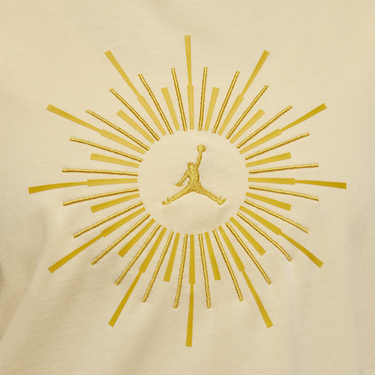 T-shirt Jordan Air Jordan WMNS FLIGHT LONGSLEEVE OVERSIZED TEE 'Heiress of Optimism' Beige | FN5356-294, 3
