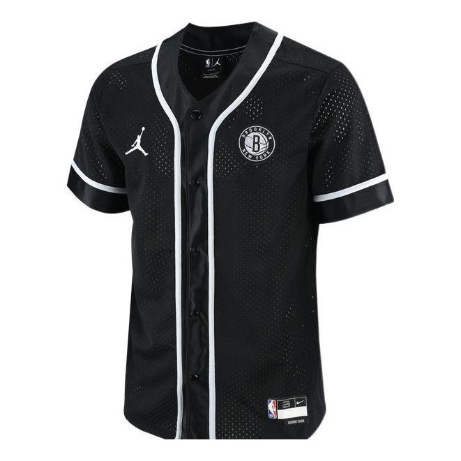 Jersey Jordan Brooklyn Nets Basketball Jersey Svart | DR2403-010