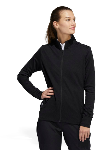 Jacka adidas Originals Textured Full-Zip Jacket Svart | HA3395