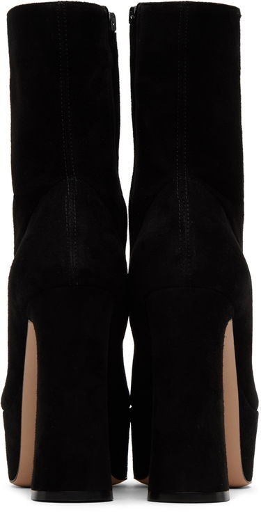 Sneakers och skor Gianvito Rossi Suede Platform Ankle Boots Svart | G73174.70RIC.CAM, 1