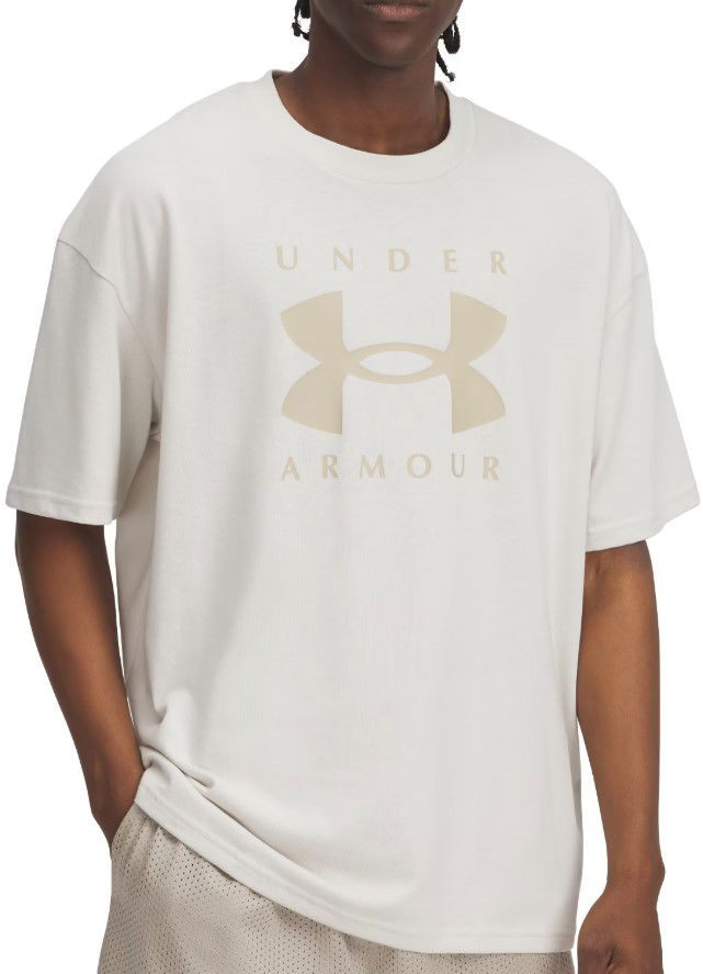 T-shirt Under Armour Under Armour HW OS Branded T-Shirt Vit | 1389146-110