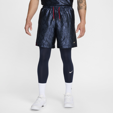 Shorts Nike KOBE BRYANT DRI-FIT STANDARD ISSUES REVERSIBLE 6INCH SHORTS, DARK OBSIDIAN/VARSITY RED/JERSEY GOLD Svart | FZ0932-475, 3