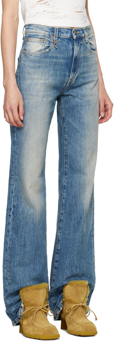 Jeans R13 R13 Jane Wide Leg Jeans Blå | R13W7020 D081A, 1
