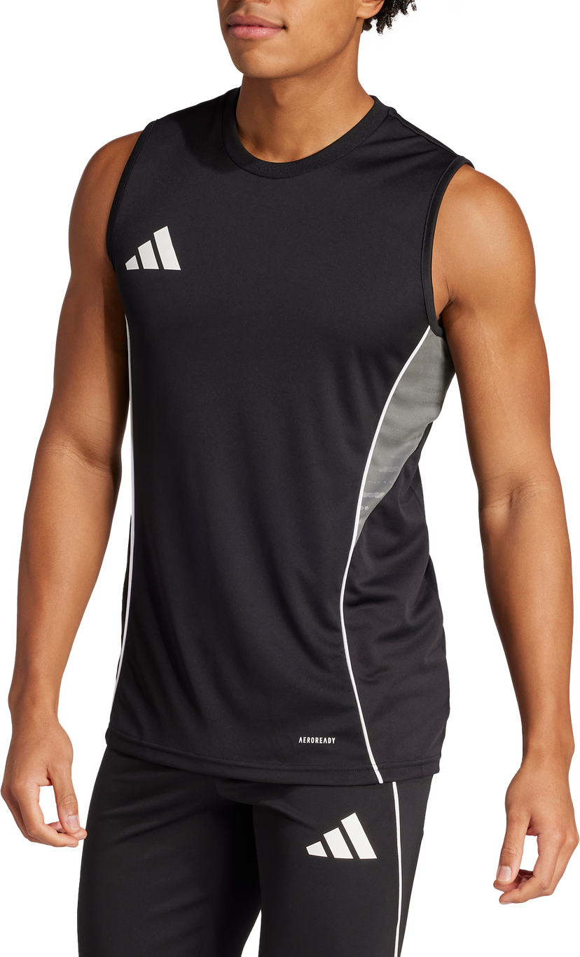 Linne adidas Originals Adidas Tiro 25 Sleeveless Jersey Svart | jj1521