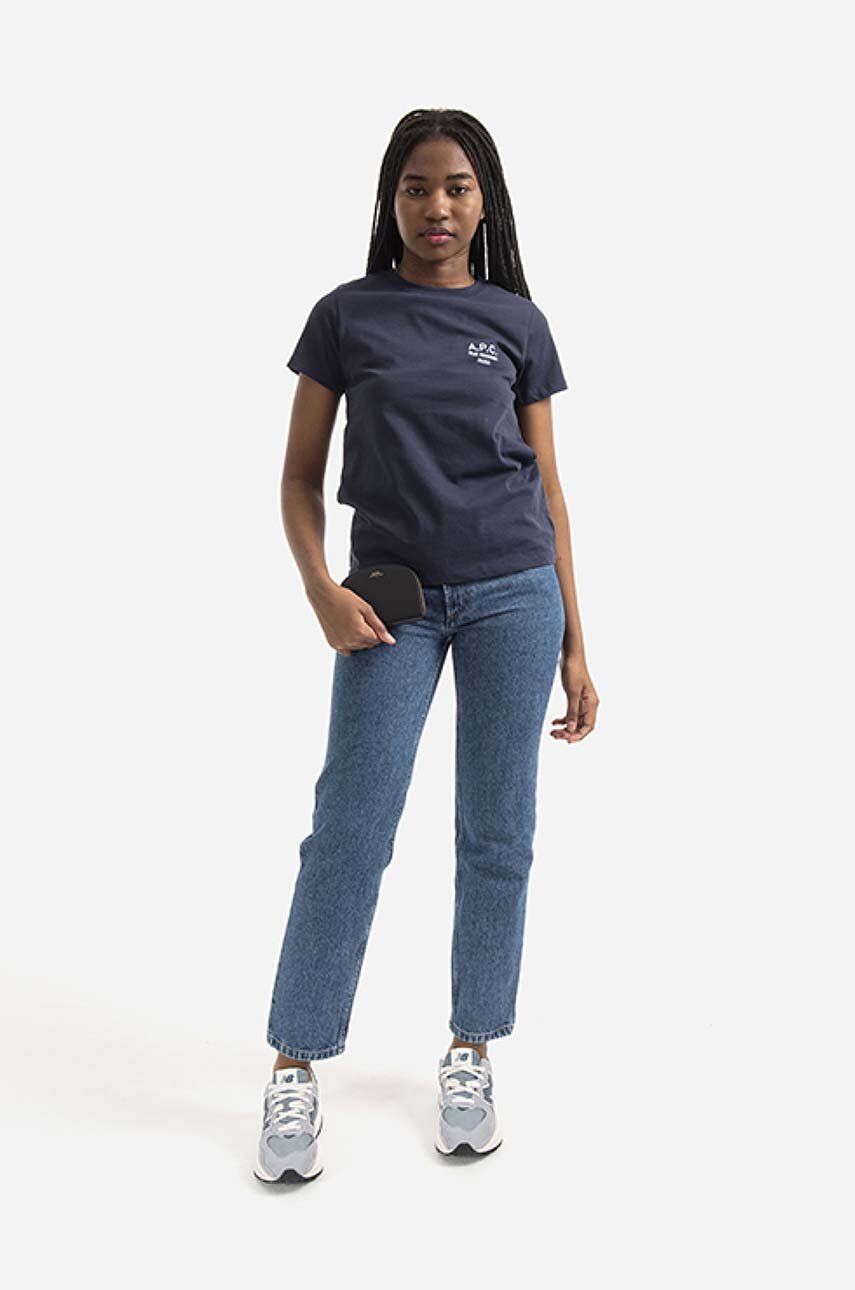 Plånbok A.P.C. Demi-Lune Compact Svart | PXAWV-F63219, 1