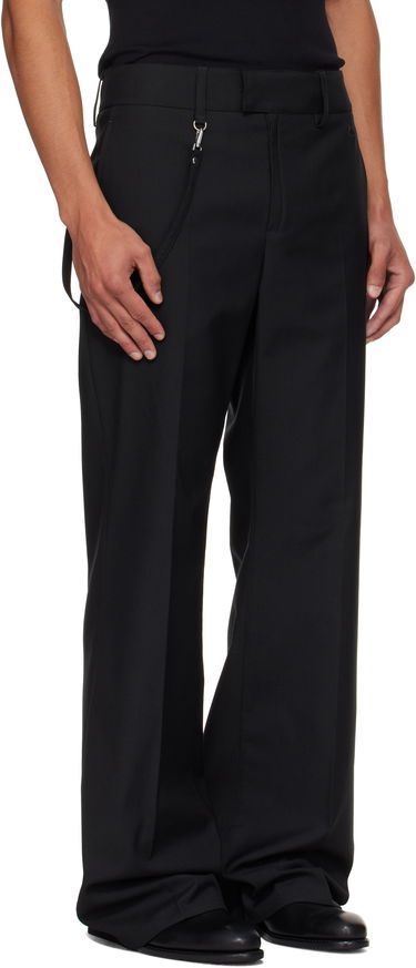 Byxor Courrèges Courrèges Light Twill Bootcut Trousers Svart | 325CPA412PL0222, 4