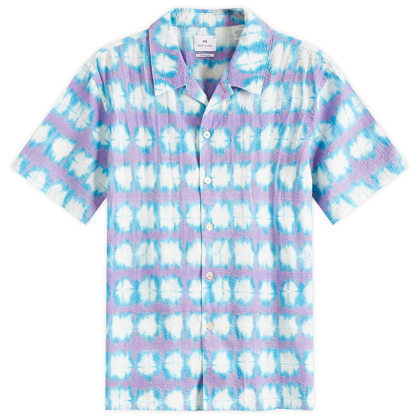Skjorta Paul Smith Paul Smith Men's Dyed Vacation Shirt Blå | M2R-695U-N22104-44