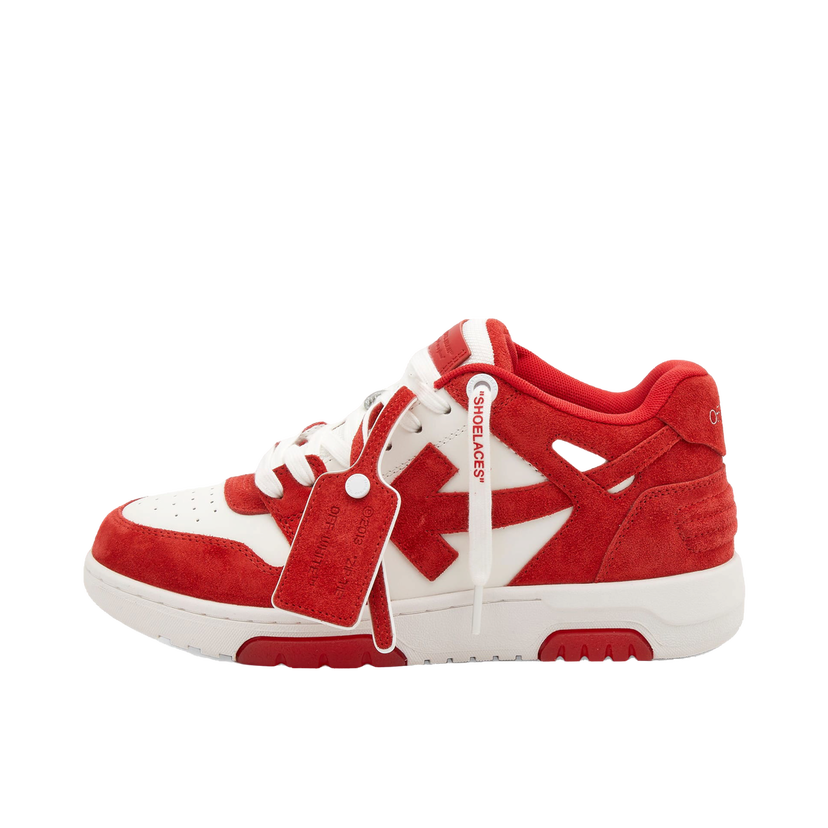 Sneakers och skor Off-White Off-White Out Of Office Röd | OMIA189S25LEA0072701