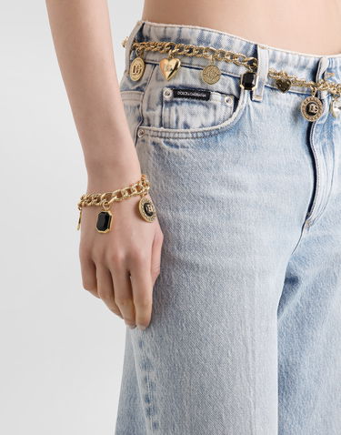 Armband Dolce & Gabbana Dolce & Gabbana Like A Virgin Gold Charm Bracelet Metallisk | WBR6V3W1111ZOO00, 1