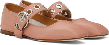 Skovård Aeyde Aeyde Uma Eyelet Ballerina Flats Rosa | A11-FL-RKLS08FL159-SS25-1018-069, 3