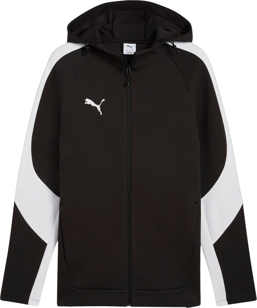 Sweatshirt Puma teamEVOSTRIPE Hooded Jacket Svart | 659947-03