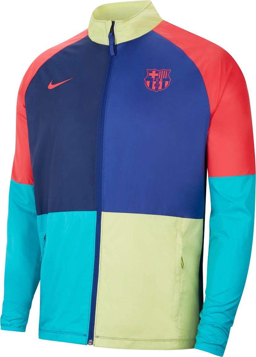 Jacka Nike FC Barcelona Academy Woven Soccer Jacket Flerfärgad | ci9529-457