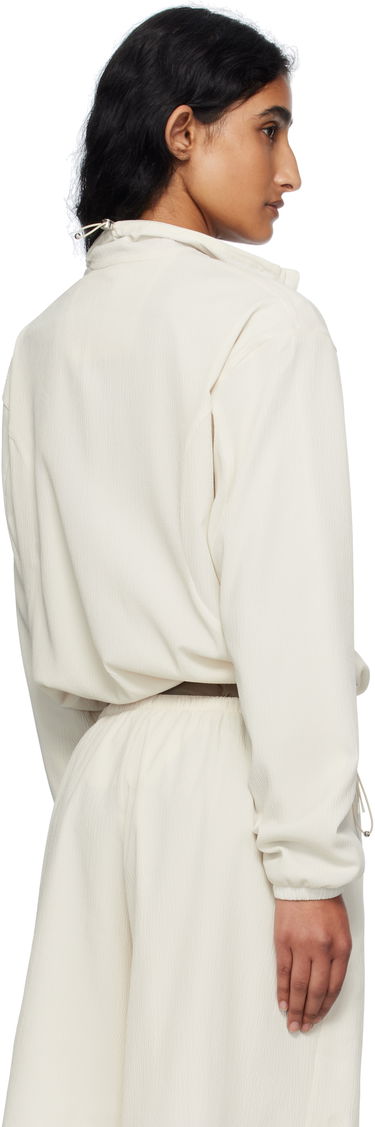 Jacka On Running Zendaya Edition Cropped Track Jacket Vit | 1WF31103504, 2