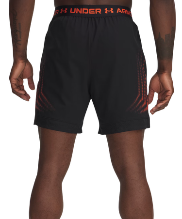 Shorts Under Armour Vanish Woven 6in Graphic Running Shorts Svart | 1390054-002, 1