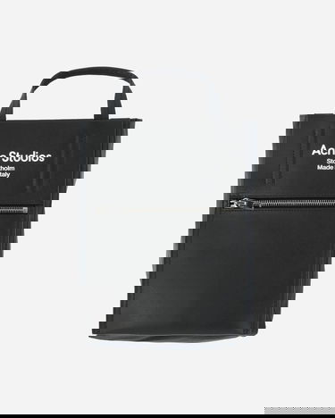 Axelväska Acne Studios Papery Nylon Tote Bag Svart | C10068- Z33, 0